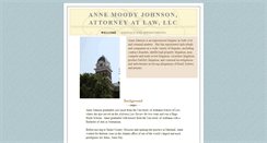 Desktop Screenshot of annemoodyjohnson.com